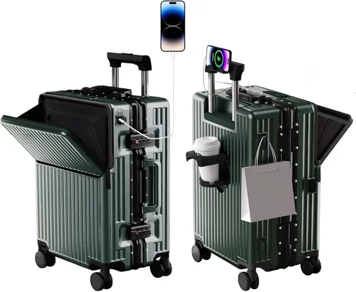 Zipperless Luggage, Polycarbon