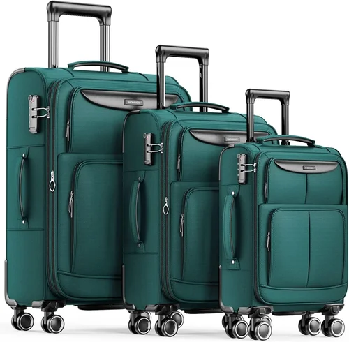 SHOWKOO Luggage Sets 3 Piece S