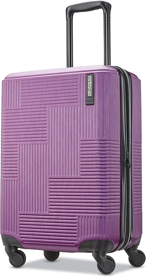 American Tourister 4 Kix 21 Expandable Spinner Carry-On Luggage Purple Buying Gu