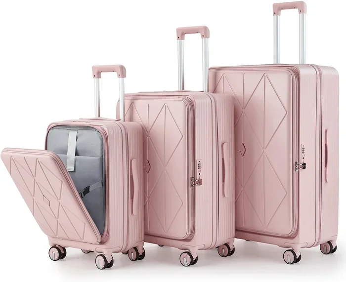 TRAVELEO 3 Piece Luggage Set,