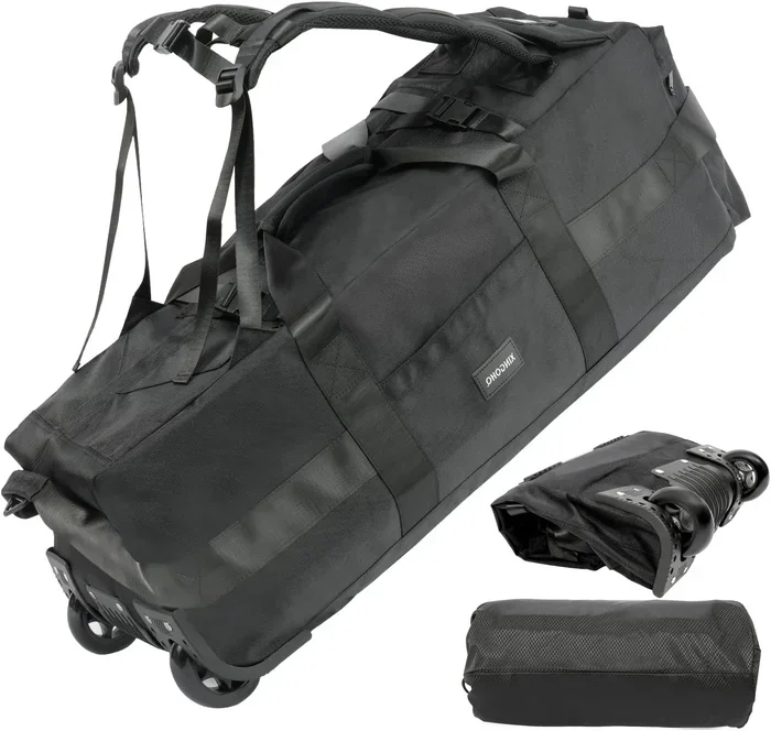 80L Rolling Travel Duffle Bag