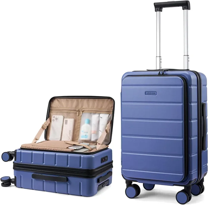 LOVEVOOK Carry On Luggage 22x1